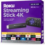 Roku Streaming Stick 4K/HDR/Dolby Vision Streaming Voice Remote