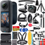 Insta360 X5 Basic Bundle 8K Waterproof 360 Action Camera with 1l1.28 48MP Sensors